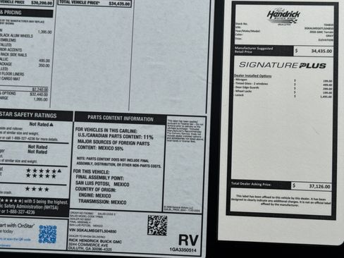 New 2026 GMC Terrain Elevation w/ Black Edition FWD image 36