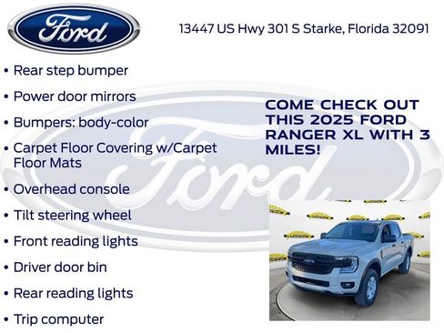 New 2025 Ford Ranger XL image 30