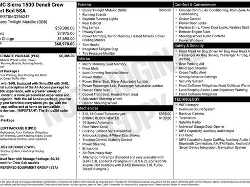 Used 2021 GMC Sierra 1500 Denali w/ Denali Ultimate Package AWD/4WD image 8