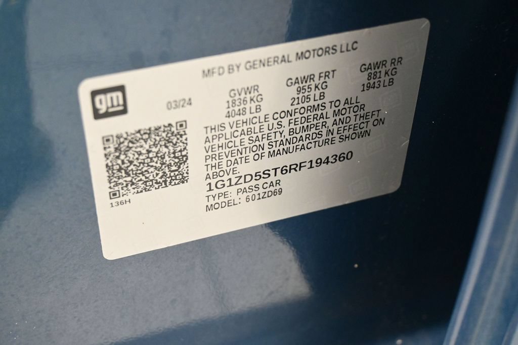 Used 2024 Chevrolet Malibu LT FWD image 17