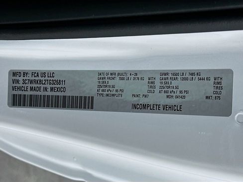 New 2026 RAM 4500 Tradesman RWD image 16