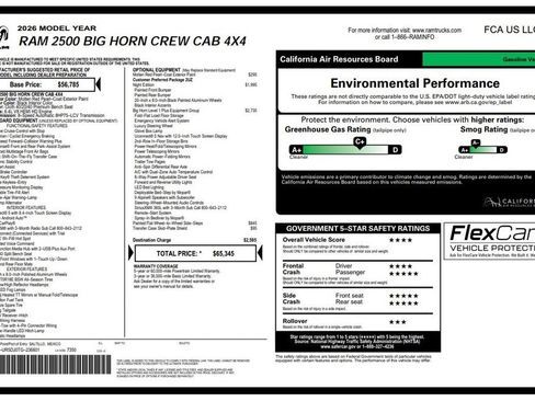 Used 2026 RAM 2500 Big Horn AWD/4WD image 3