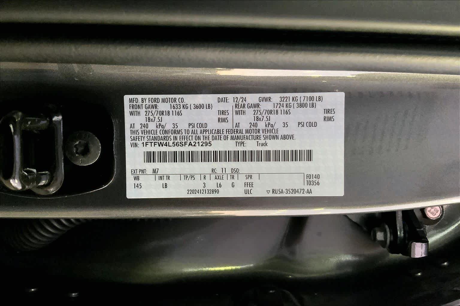 Used 2025 Ford F150 Tremor w/ Bed Utility Package AWD/4WD image 29