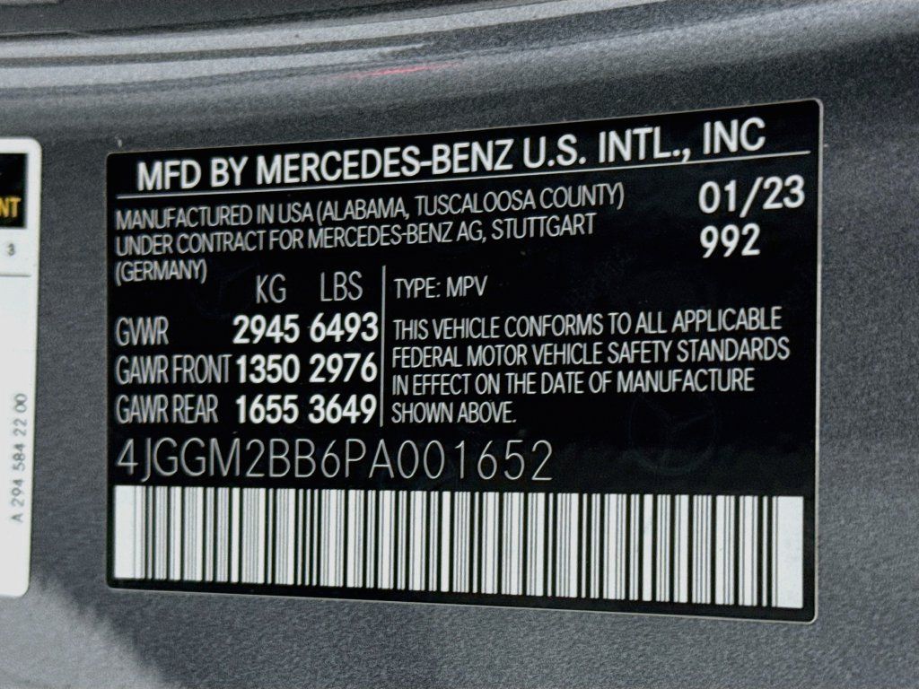 Certified 2023 Mercedes-Benz EQE 350+ SUV image 33