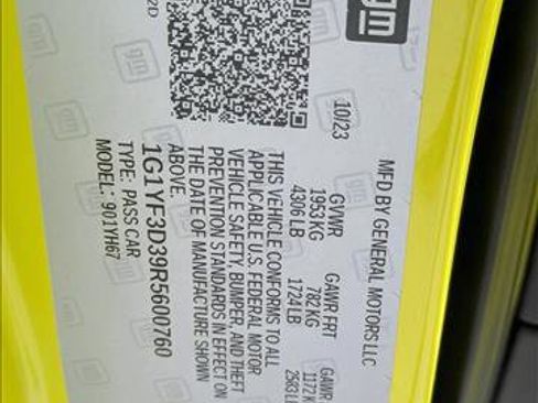 Used 2024 Chevrolet Corvette Z06 RWD image 22