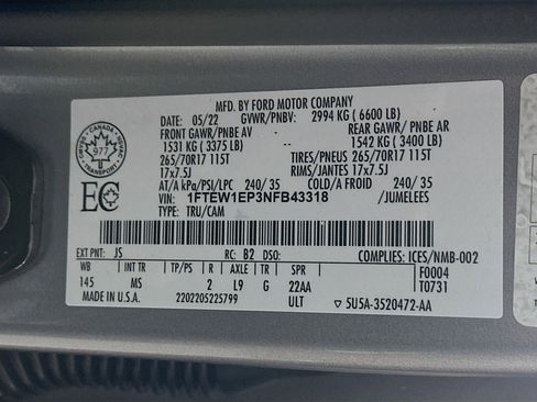 Used 2022 Ford F150 XLT image 30