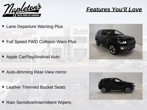 Used 2018 Jeep Compass Limited w/ Navigation Group AWD/4WD image 27