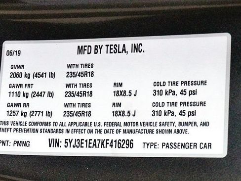 Used 2019 Tesla Model 3 Mid Range RWD image 13