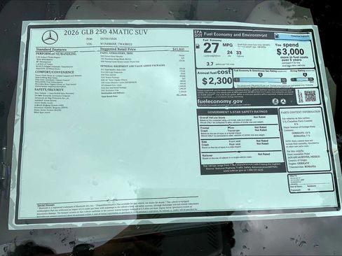 Used 2026 Mercedes-Benz GLB 250 4MATIC image 26