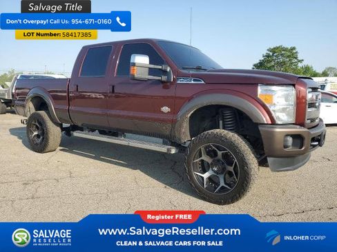 Used 2016 Ford F250 King Ranch w/ King Ranch w/Chrome Package AWD/4WD image 5