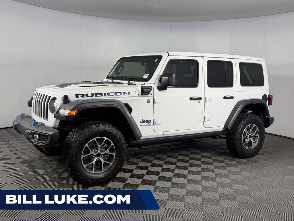 Used 2022 Jeep Wrangler Unlimited Rubicon 4xe w/ Cold Weather Group AWD/4WD image 1
