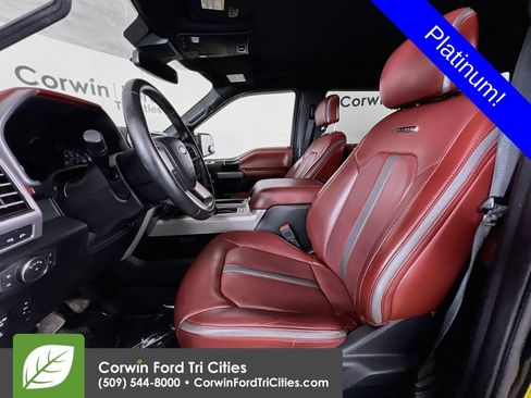 Used 2020 Ford F150 Platinum w/ Technology Package AWD/4WD image 24