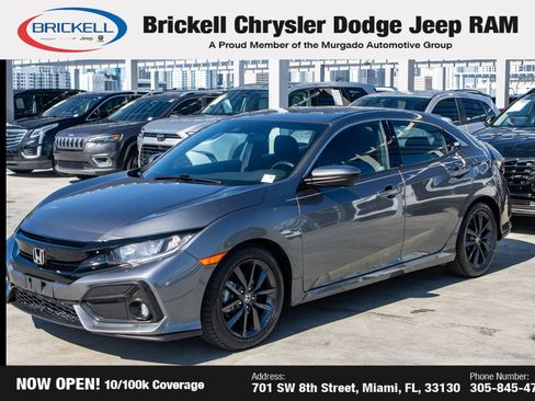 Used 2021 Honda Civic EX image 1