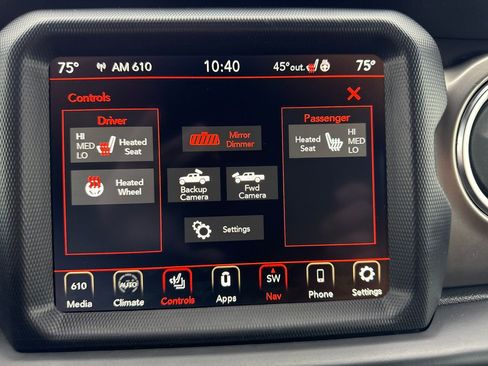 Used 2020 Jeep Gladiator Rubicon w/ Uconnect 4C Nav & Sound Group image 19