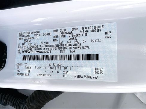 Used 2021 Ford F150 XLT w/ Equipment Group 302A High AWD/4WD image 33