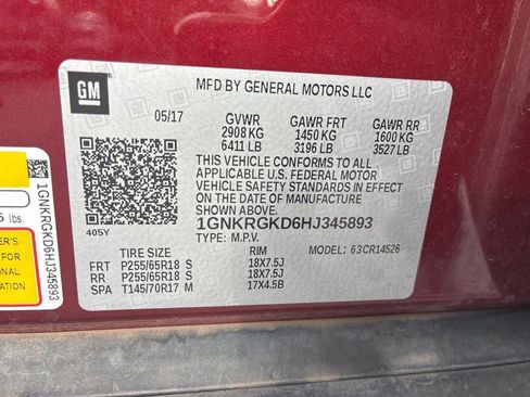 Used 2017 Chevrolet Traverse LT image 16