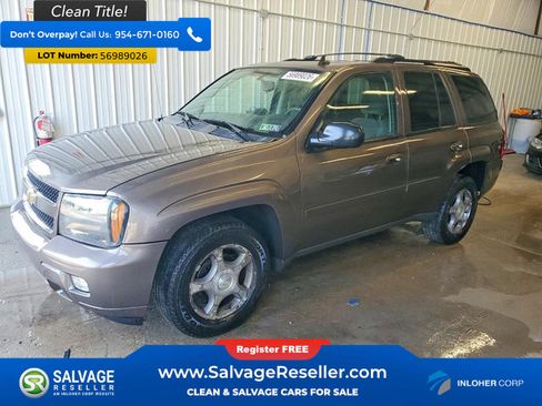 Used 2008 Chevrolet TrailBlazer LT w/ Sun And Sound Package AWD/4WD image 1