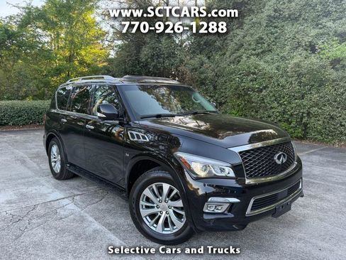 Used 2017 INFINITI QX80 4WD w/ All Season Package image 1