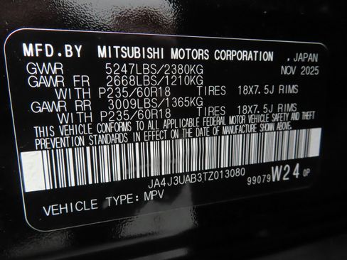 New 2026 Mitsubishi Outlander ES FWD image 28