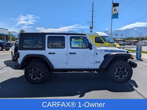 Used 2023 Jeep Wrangler Unlimited Rubicon 4xe w/ Cold Weather Group AWD/4WD image 2