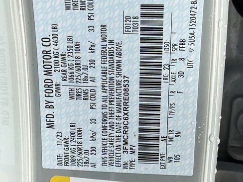 Certified 2024 Ford Bronco Sport Outer Banks w/ Tech Package image 34