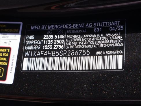 New 2025 Mercedes-Benz C 300 4MATIC Sedan image 39