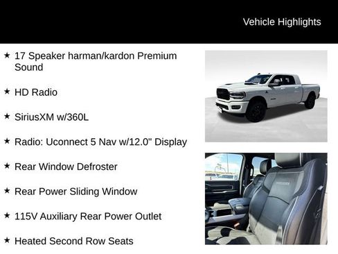 Used 2024 RAM 3500 Laramie w/ Night Edition AWD/4WD image 15