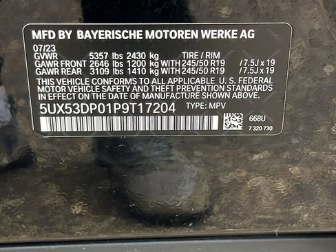 Used 2023 BMW X3 xDrive30i w/ Premium Package AWD/4WD image 35