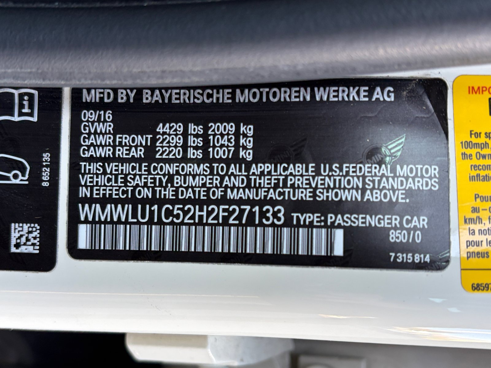 Used 2017 MINI Cooper Clubman ALL4 AWD/4WD image 33