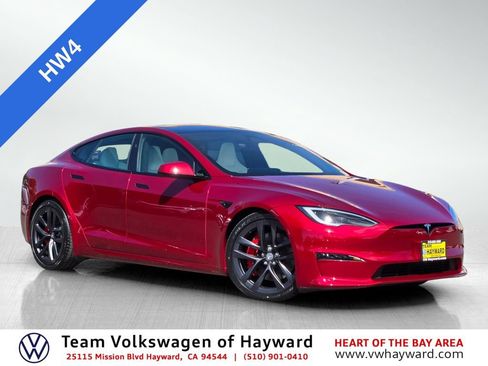 Used 2024 Tesla Model S Plaid AWD/4WD image 1