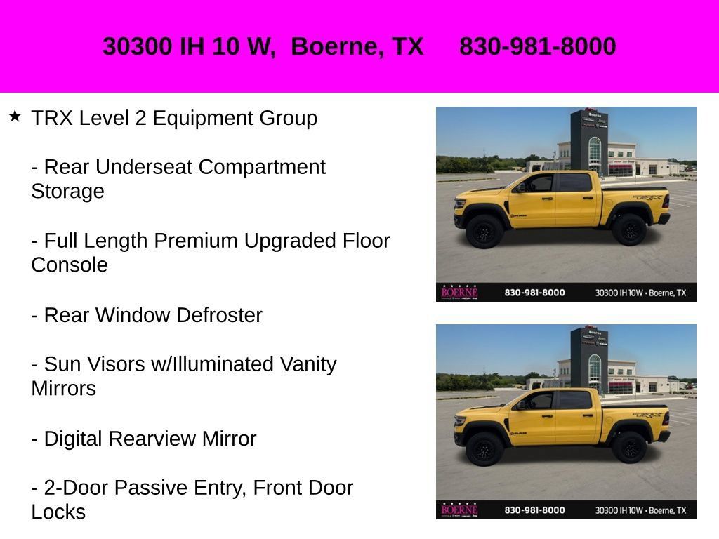Used 2023 RAM 1500 TRX w/ TRX Level 2 Equipment Group AWD/4WD image 19