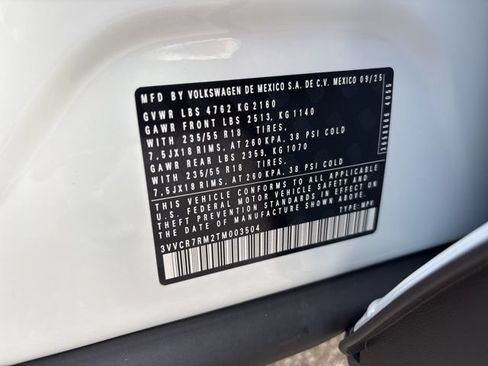 Certified 2026 Volkswagen Tiguan S FWD image 26