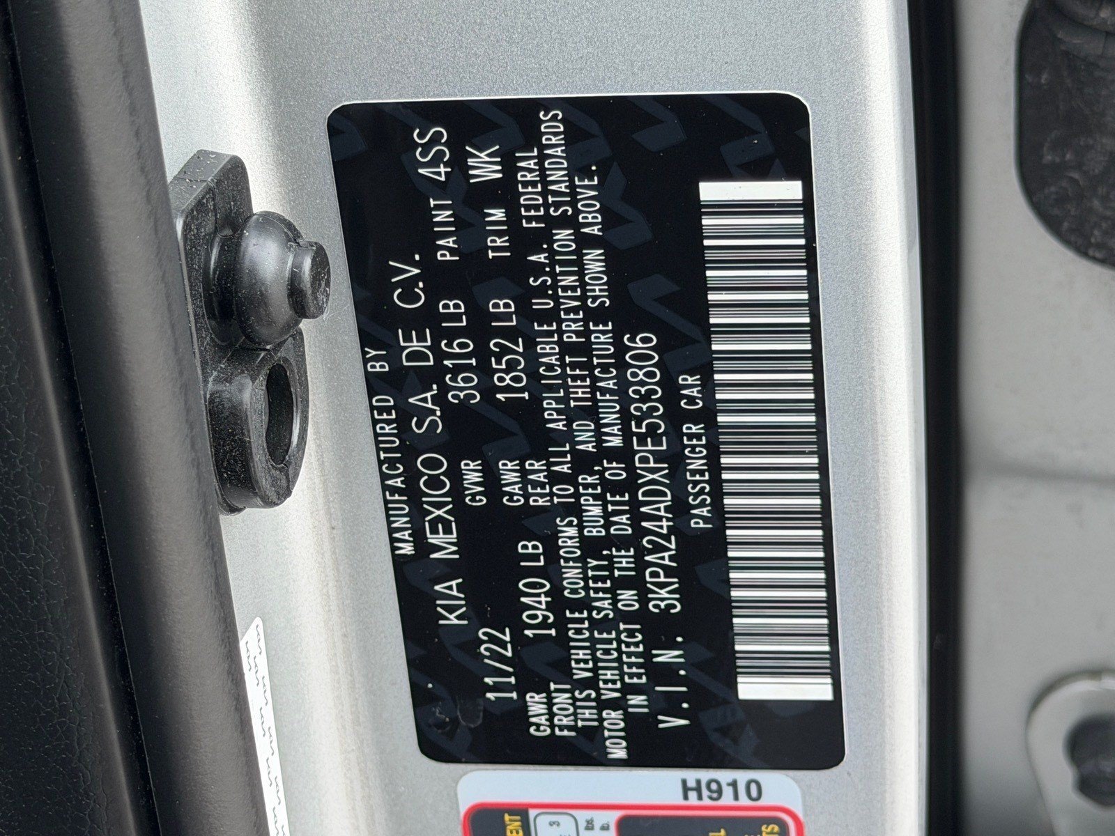 Used 2023 Kia Rio S w/ Technology Package FWD image 36