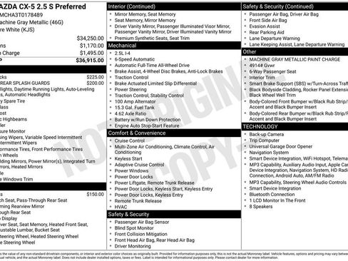 New 2026 MAZDA CX-5 Preferred AWD/4WD image 2