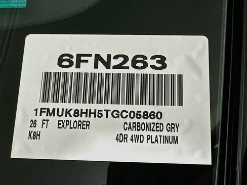 New 2026 Ford Explorer Platinum w/ LUX Leather Package AWD/4WD image 19