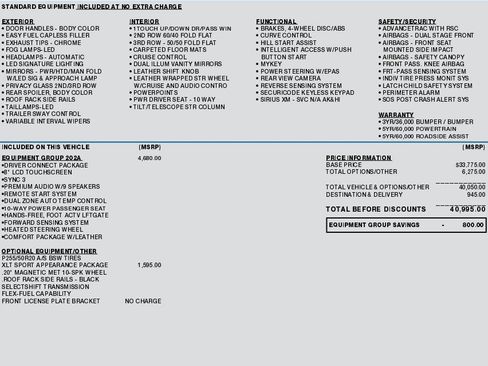 Used 2017 Ford Explorer XLT w/ Equipment Group 202A image 7