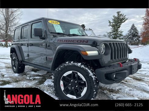 Used 2020 Jeep Wrangler Unlimited Rubicon w/ Dual Top Group image 1