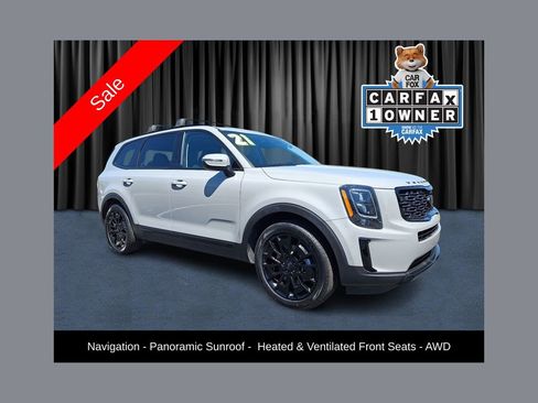 Used 2021 Kia Telluride EX w/ EX Premium Package AWD/4WD image 1