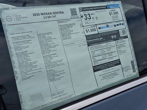 New 2025 Nissan Sentra SR w/ Midnight Edition image 5