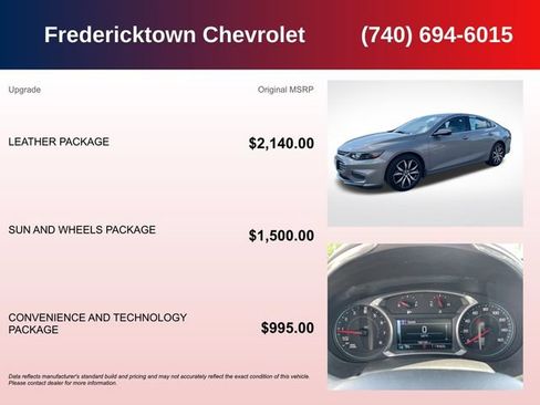Used 2017 Chevrolet Malibu LT w/ Leather Package FWD image 5