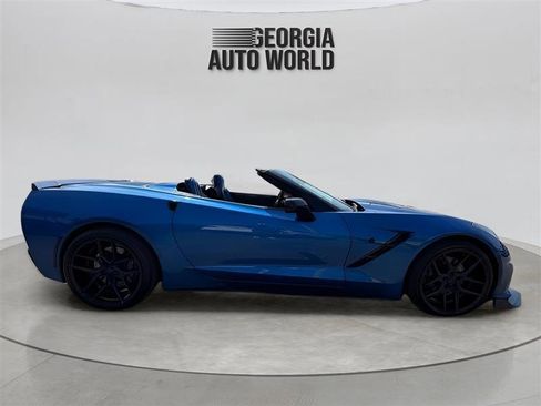 Used 2016 Chevrolet Corvette Stingray Convertible w/ Carbon Flash Badge Package RWD image 19