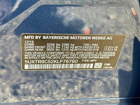 Used 2019 BMW X3 xDrive30i w/ M Sport Package 2 image 38