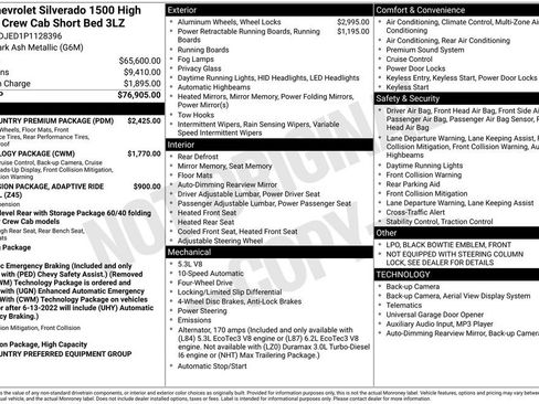 Used 2023 Chevrolet Silverado 1500 High Country w/ High Country Premium Package image 6