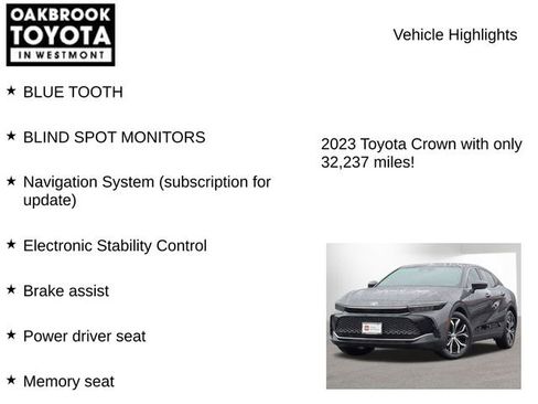 Certified 2023 Toyota Crown Limited image 7