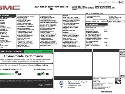 Used 2024 GMC Sierra 3500 AT4 w/ AT4 Preferred Package AWD/4WD image 4