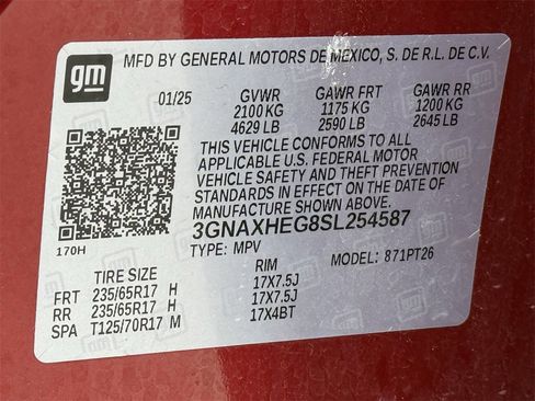 Certified 2025 Chevrolet Equinox LT image 26