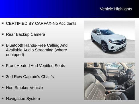 Used 2021 Volkswagen Atlas SEL Premium image 4