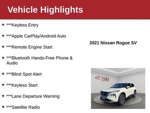 Used 2021 Nissan Rogue SV AWD/4WD image 4