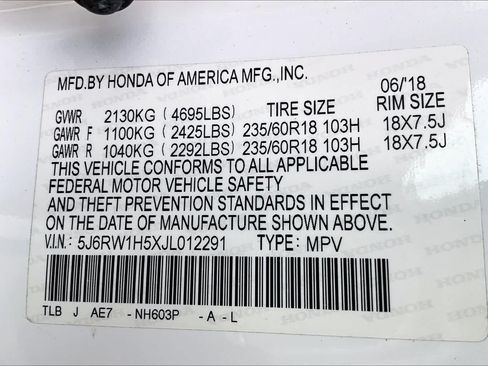 Certified 2018 Honda CR-V EX image 33