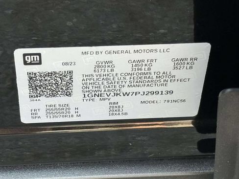 Certified 2023 Chevrolet Traverse RS AWD/4WD image 28
